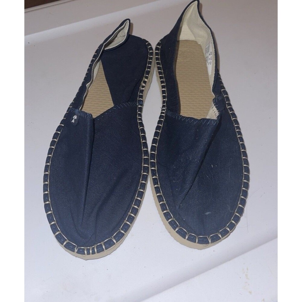NWOT Kanna Baby Espadrilles Size 8.5 Linen & Rubber